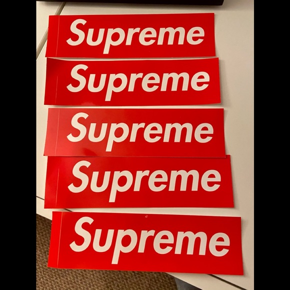Authentic Supreme Stickers - Picture 3 of 4